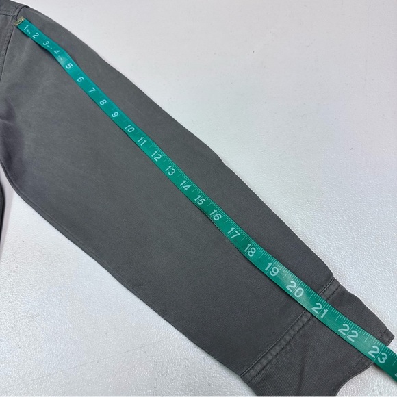 Side Stitch Women’s Front Button Down Gray Blouse Size S - Picture 6 of 7